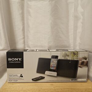 Sony RDP-T50iP Black Personal Audio Docking Speaker System iPod iPhone iPad